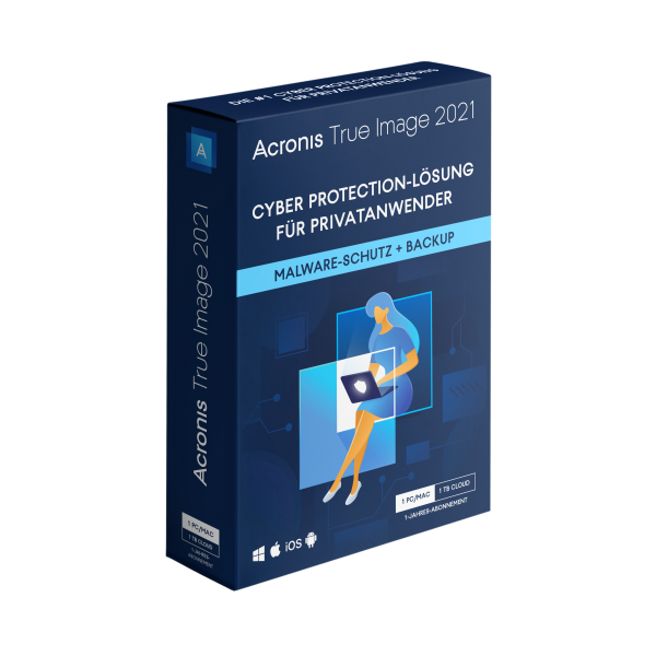 Acronis True Image 2021 Premium | 1 TB Cloud | 1 jaar