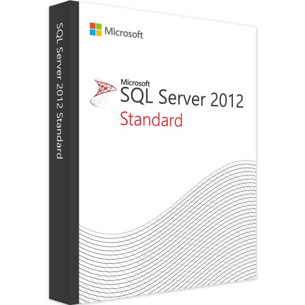 Microsoft SQL Server 2012 Standaard 2 Kern