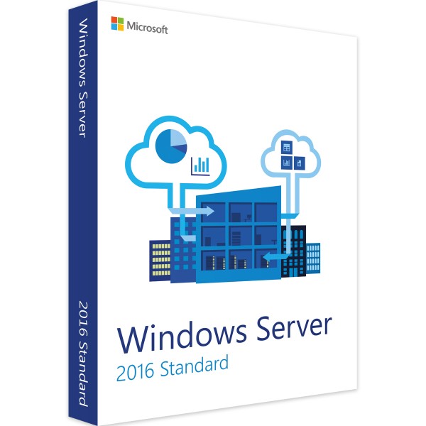 Windows Server 2016 Standaard - Volledige versie - Downloaden