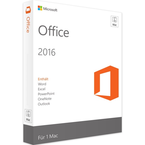 Microsoft Office 2016 Standaard - MAC