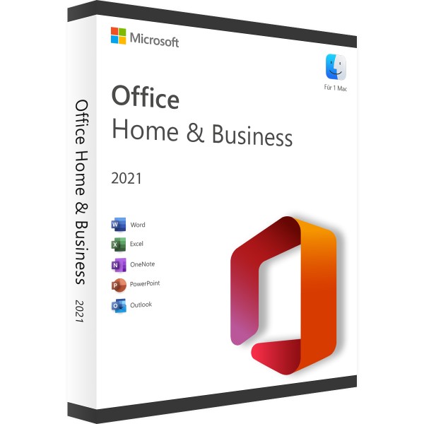 Microsoft Office 2021 Thuis en Bedrijf Mac