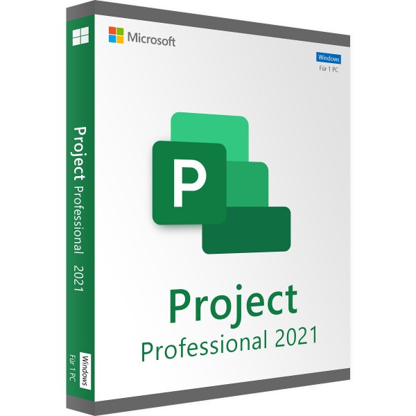 Microsoft Project 2021 Professional Windows | Kleinhandel