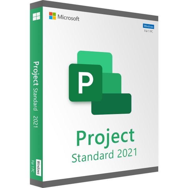 Microsoft Project 2021 Standaard Windows