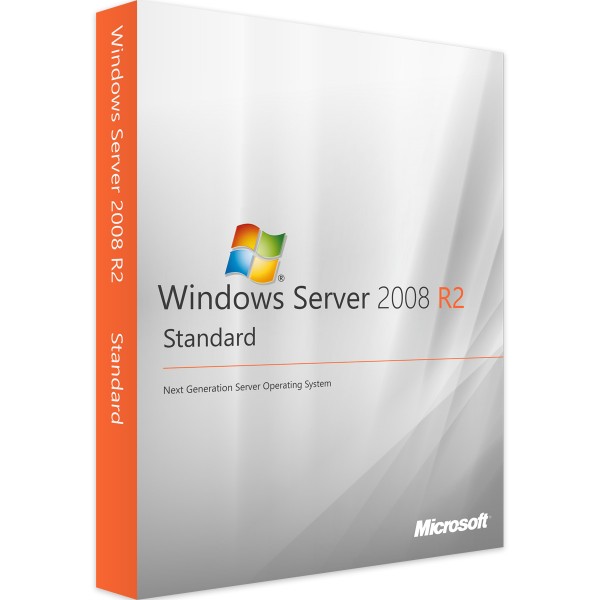Windows Server 2008 R2 Standaard - Volledige versie - Downloaden