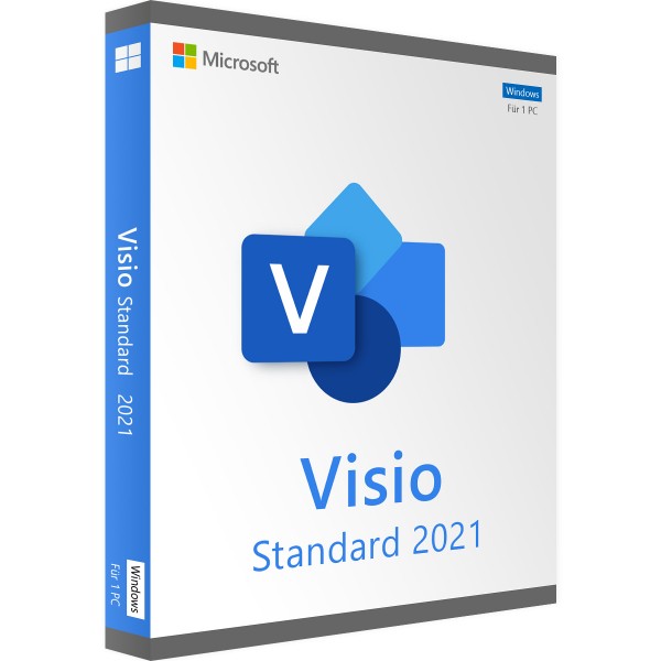Microsoft Visio 2021 Standaard Windows