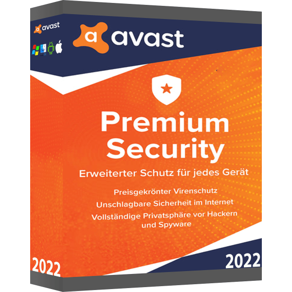 Avast Premium Beveiliging 2022 | Multi Apparaat