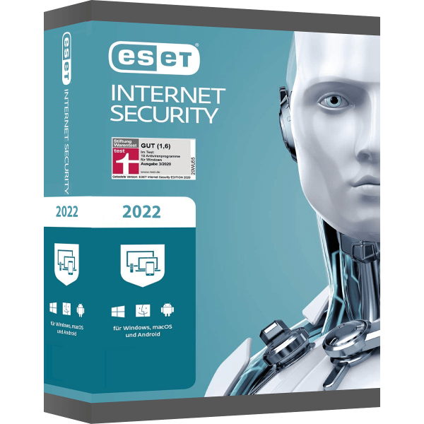 ESET Internet Security 2022 - PC/Mac/Mobiele apparaten