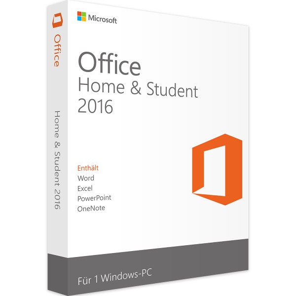 Microsoft Office 2016 Thuis en Student Windows