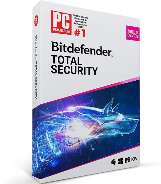 Bitdefender Total Security 2023 | PC/Mac/Mobiele apparaten