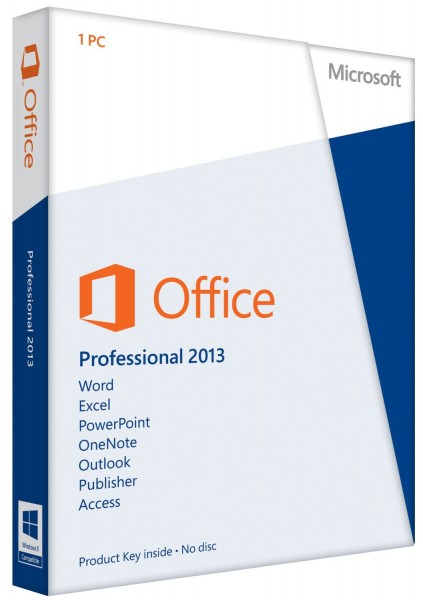 Microsoft Office 2013 Professional (plus) - Vollversie - Downloaden