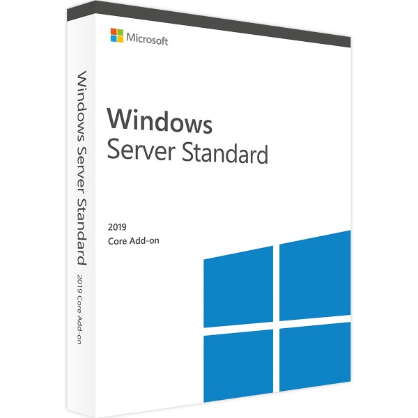 Windows Server 2019 Standaard Core Add-on Uitbreidingslicentie