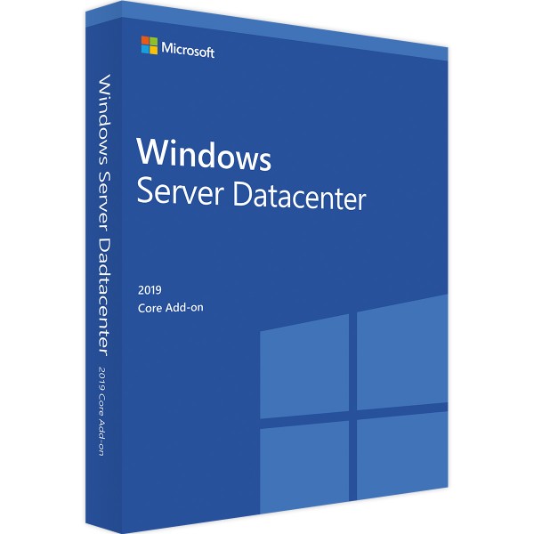 Windows Server 2019 Datacenter Core Add-on Uitbreidingslicentie